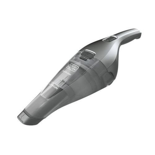 BLACK+DECKER Compact Lithium Handheld Vacuum HNVC220BCZ01 Gray: Cordless Dustbuster, Portable Car Vacuum, Rechargeable