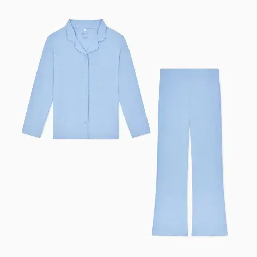 MORI Ribbed Women's Pajama Set - Small
