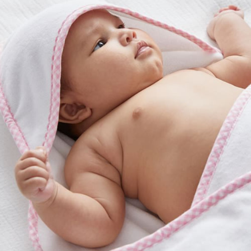 Gingham Towel & Washcloth