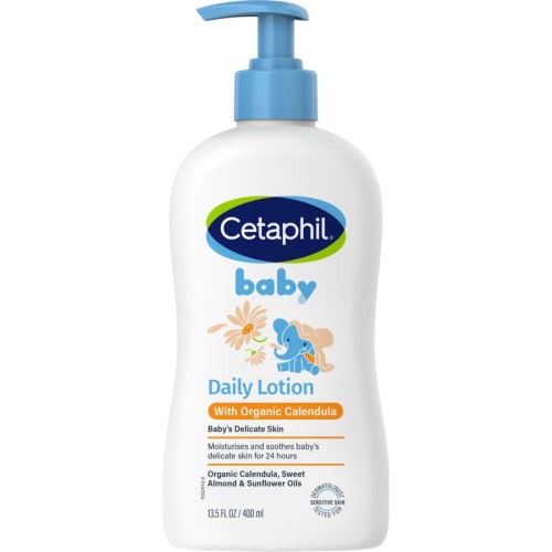Cetaphil Baby Daily Moisturising Lotion with Organic Calendula 400ml