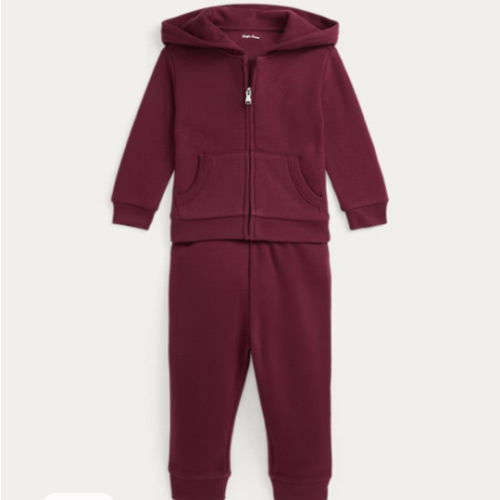 Fleece Full-Zip Hoodie & Pant Set | Ralph Lauren
