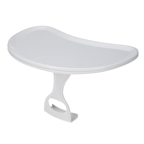 Nuby My Floor Seat Activity Tray - with Easy Release Latch and Easy to Clean - 4+ Months - White