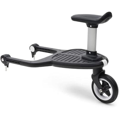 Bugaboo Butterfly Comfort Wheeled Board +, Compatible with Bugaboo Butterfly Pushchair, Buggy Board with Removable Seat for Toddlers, Sit and Stand Option and Flexible Board Position