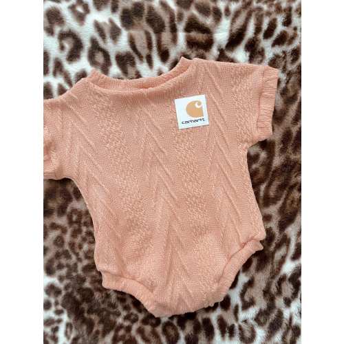 carhartt romper/ toddler clothing/ baby clothing/western / boho / trendy /sweater/ handmade/ custom baby clothes / romper /leotard/ cozy