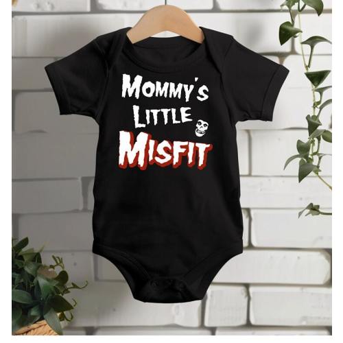 Misfits Fans Baby Gift- Cute Punk Rock Misfit Inspired Baby Bodysuit- Rocker Baby Bodysuit Gift for Misfits Punk Rock Fans Baby Shower Gift