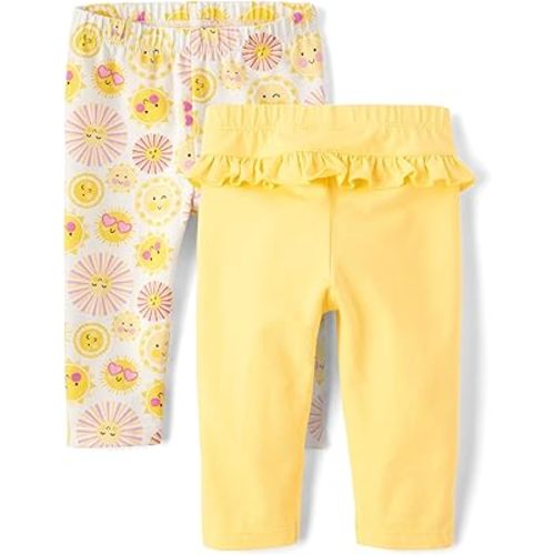 The Children's Place Baby Girls' and Newborn Pull on Pants