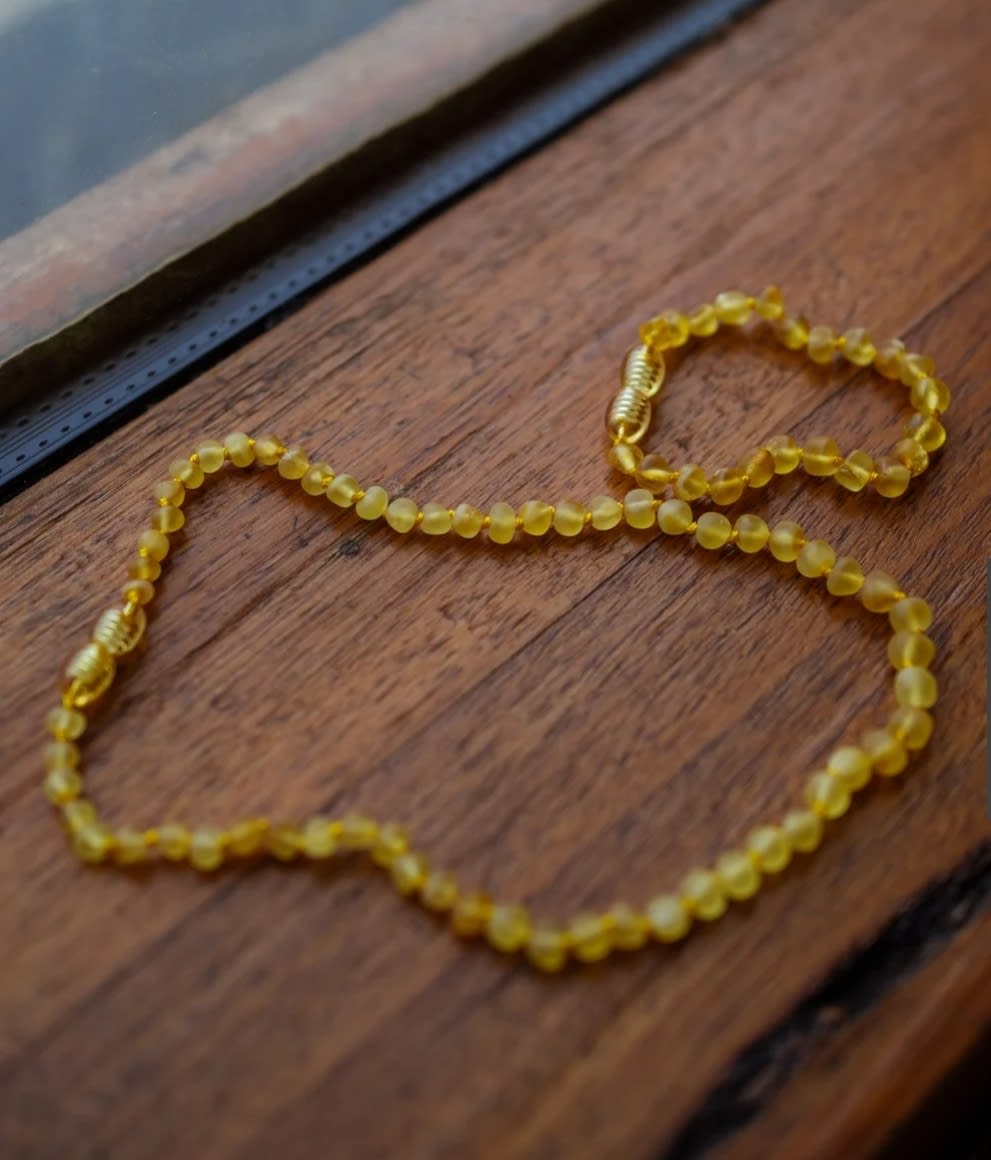 Teething Necklace/Bracelet/Anklet: My Sunshine – A Thousand Roses Store