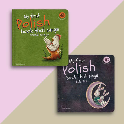 Pre-Order: Set of 2 Polish Books that Sing (ships early August)