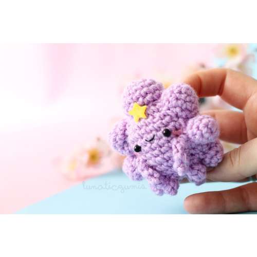 Cute chibi lumpy space princess ! amigurumi doll of adventure time
