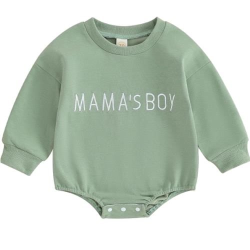 VISGOGO Newborn Infant Baby Boy Girls Oversized Romper Little Dude Sweater Onesie Coming Home Outfit Neutral Clothes