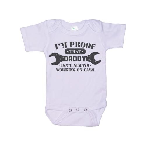 'm proof daddy working cars/mechanic onesie/super - Temu