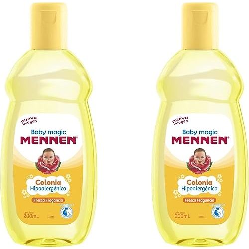Baby Magic 2 Mennen Cologne 6.76 Fl Oz (2 Colonias Mennen Para Bebe 200 Ml)