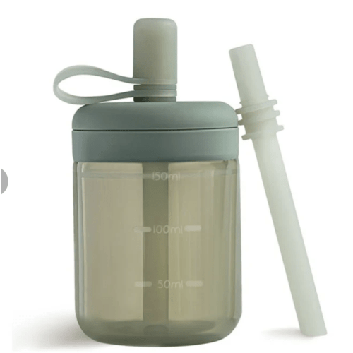 Silicone Training Cup with Straw