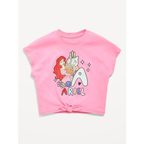 Disney© Graphic Tie-Knot T-Shirt for Toddler Girls