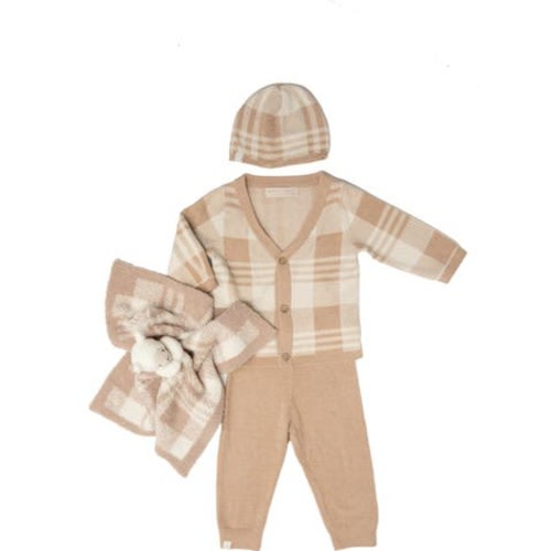 CozyChic Ultra Lite™ Cardigan, Pants, Beanie & Blanket Set