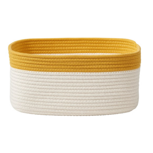 Kawaii Cotton Rope Bin, Marigold