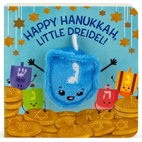 Happy Hanukkah, Little Dreidel (Finger Puppet Board Book) (Children's Interactive Finger Puppet Board Book)