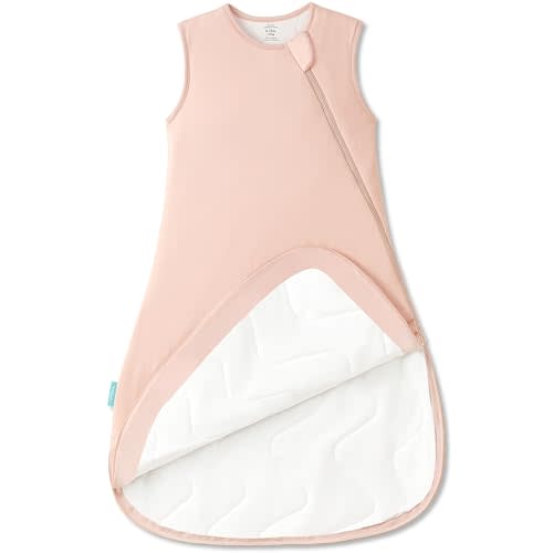 PurComfy Supersoft Sleep Sack 1.0 TOG, Premium Bamboo Viscose Baby Sleeping Bag 2-Way Zipper Sleep Sack Baby Wearable Blanket