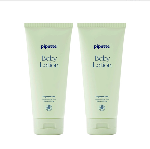 Fragrance-Free Baby Lotion Duo | Pipette Baby