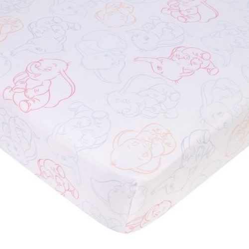 Disney Dumbo Fitted Crib Sheet