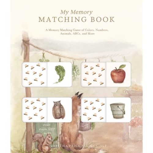 My Memory Matching Book - (Our Little Adventures) by Tabitha Paige (Board Book)