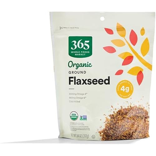 365 by Whole Foods Market, Flaxseed Ground Organic, 14 Ounce