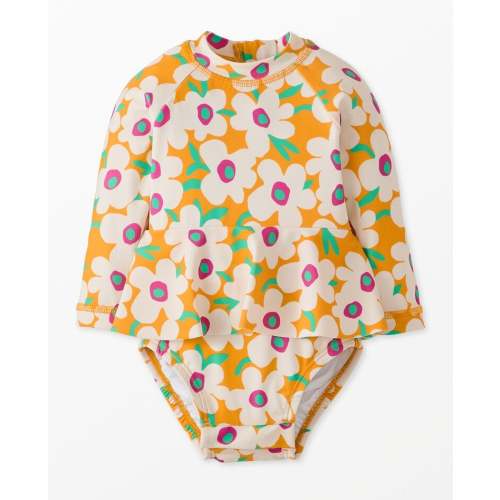 Baby One-Piece Skirted Rashguard Swimsuit | Hanna Andersson