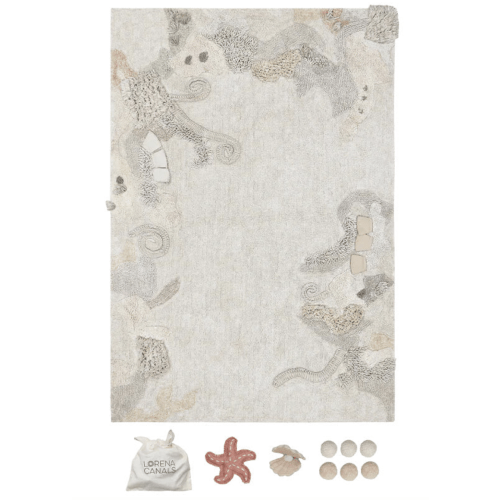 Laurena Canals Seabed Washable Cotton Play Rug
