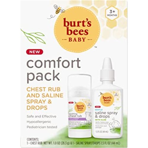 Burt's Bees Baby Chest Rub Stick Baby Saline Spray/Drops