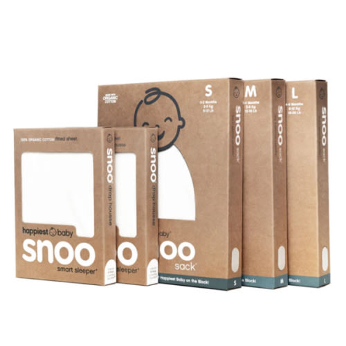SNOO Sleep Sack Bundle in Small, Medium, Large Sizes and Sheets – Happiest Baby