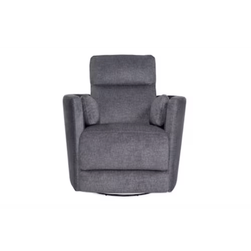 Ryder Gray Swivel Glider Manual Recliner
