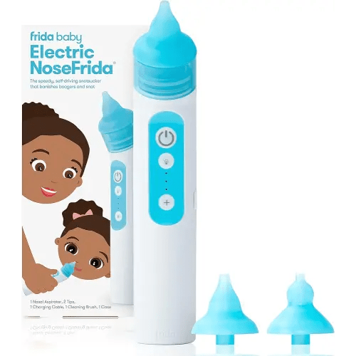 FridaBaby Electric NoseFrida USB Rechargeable Nasal Aspirator 3 Suction  Levels