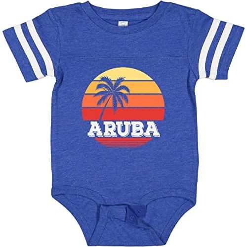 inktastic Aruba Vacation Baby Bodysuit
