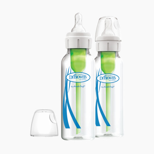 Dr. Brown's Anti-colic Options+ Narrow Glass Baby Bottle - 8oz, 2