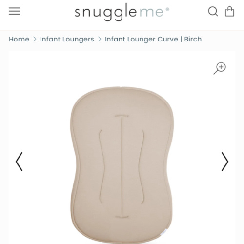 Infant Lounger Curve | Birch