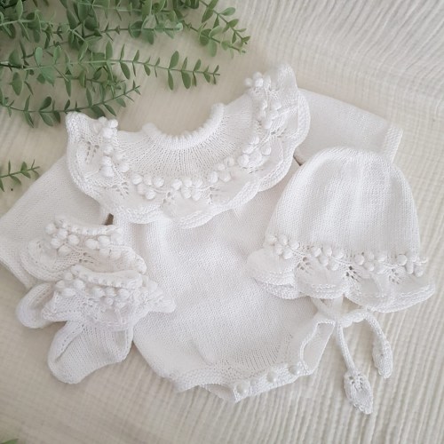 Newborn Baby Girl Homecoming Outfit, Baby Girl Rompers Set, Baby Clothes, Organic Baby Clothes, Coming Home Baby Clothes, Baby Girl Gift