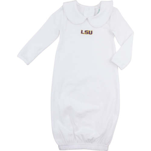 Officially Licensed Knit LSU Baby Gown – Cecil & Lou