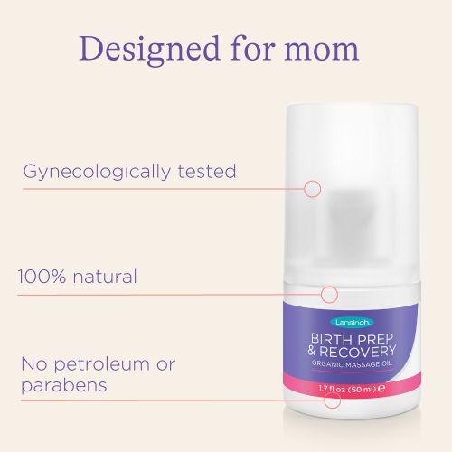 Mother's Organic Massage Oil | Perineal Massage Oil – Lansinoh