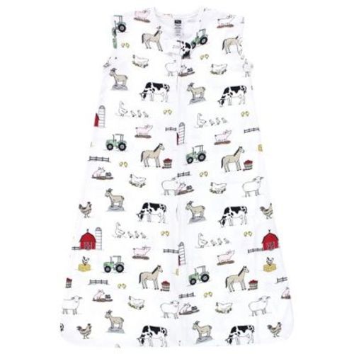 Hudson Baby Cotton Sleeveless Wearable Sleeping Bag, Sack, Blanket, Farm, 18-24 Months