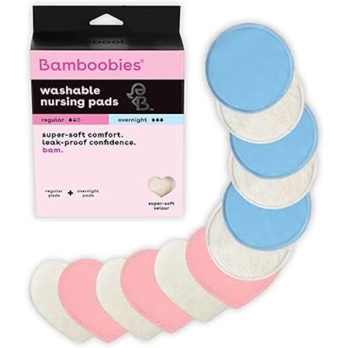 Bamboobies Nursing Pads, Reusable