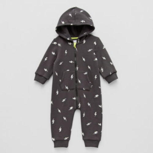 Grayson Little Baby Boys Hooded Long Sleeve Jumpsuit