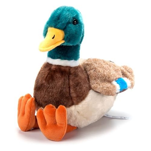 The Petting Zoo Duck Stuffed Animal Plushie, Gifts for Kids, Wild Onez Wildlife Animals, Duck Plush Toy, 12 inches