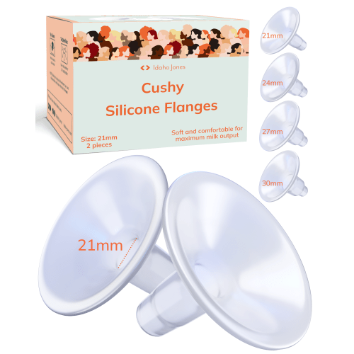 Cushy Silicone Breast Pump Flanges
