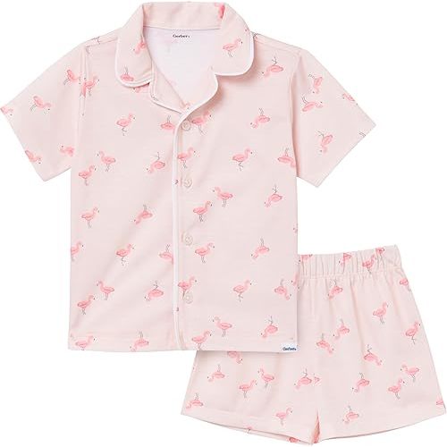 Gerber 2-Piece Coat Style Pajama Short Set