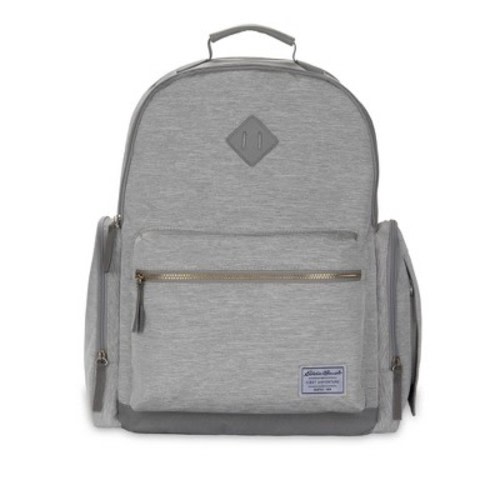 Eddie Bauer Chinook Back Pack Diaper Bag - Gray