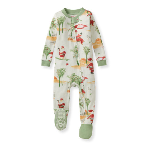 Surfin Santa Matching Family Sleeper – Burt's Bees Baby