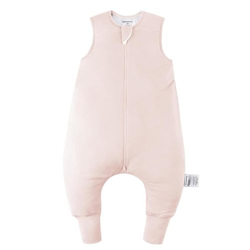 BubblePanda Rayon Made From Bamboo Toddler Sleep Sack with Feet 12-24 Months 2.5 Tog Winter Ultra Soft Warm Baby Sleep Bag Walker 1t-2t Quilted Thick Wearable Blanket with Legs 2-Way Zipper