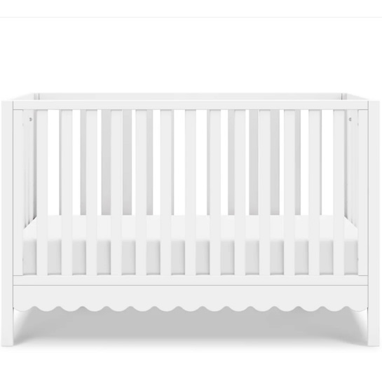 Sammy Scallop 4-in-1 Convertible Crib