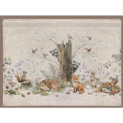 Woodland Nursery Tapestry | Forest Animal Wall Hanging