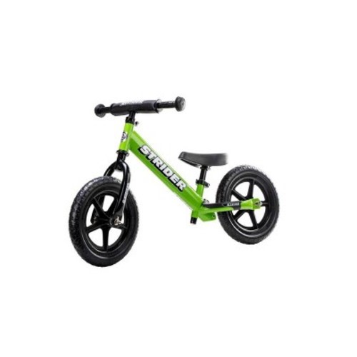 Strider Sport 12" Kids' Balance Bike, Color: Green